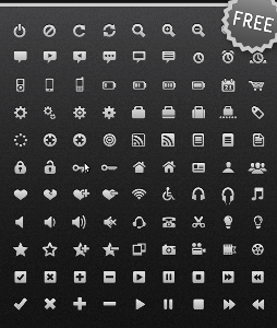 hand crafted icons free